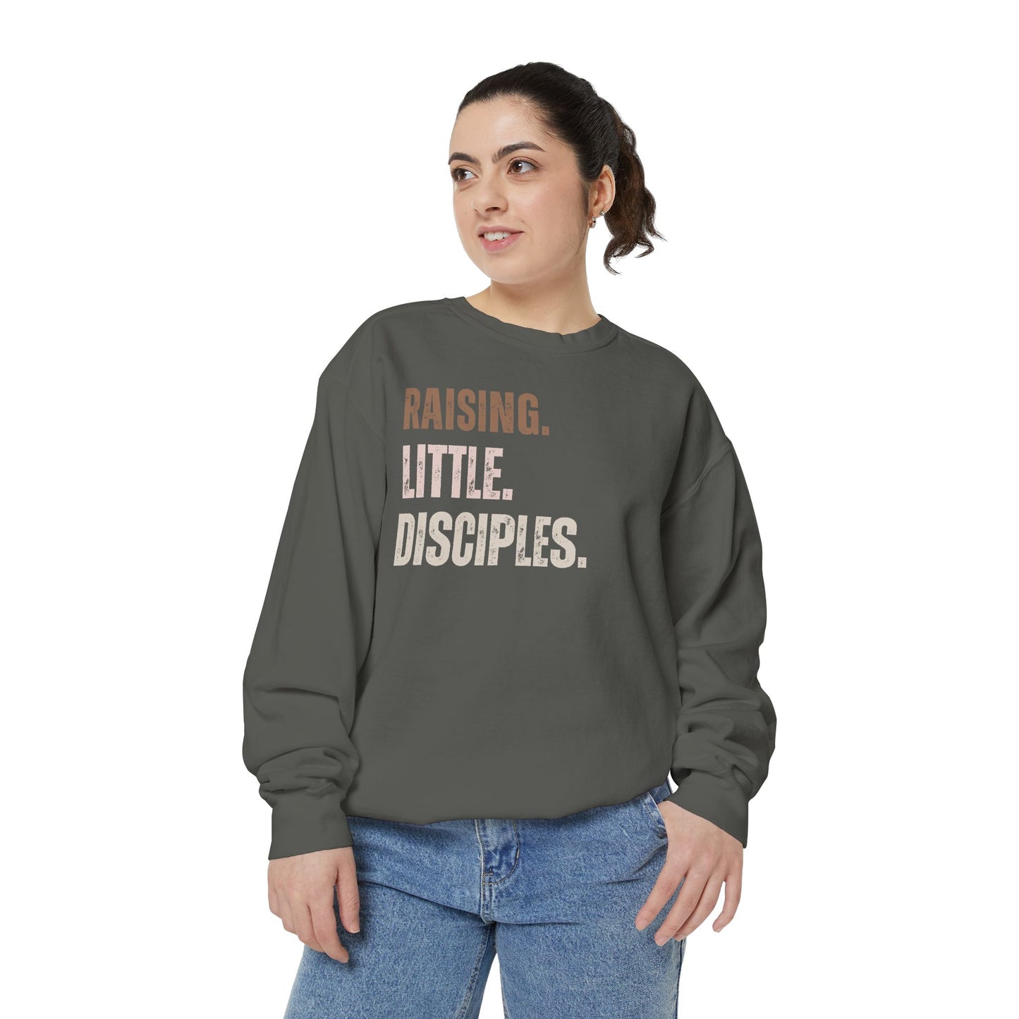 Religious Sweatshirt - Raising Little Disciples