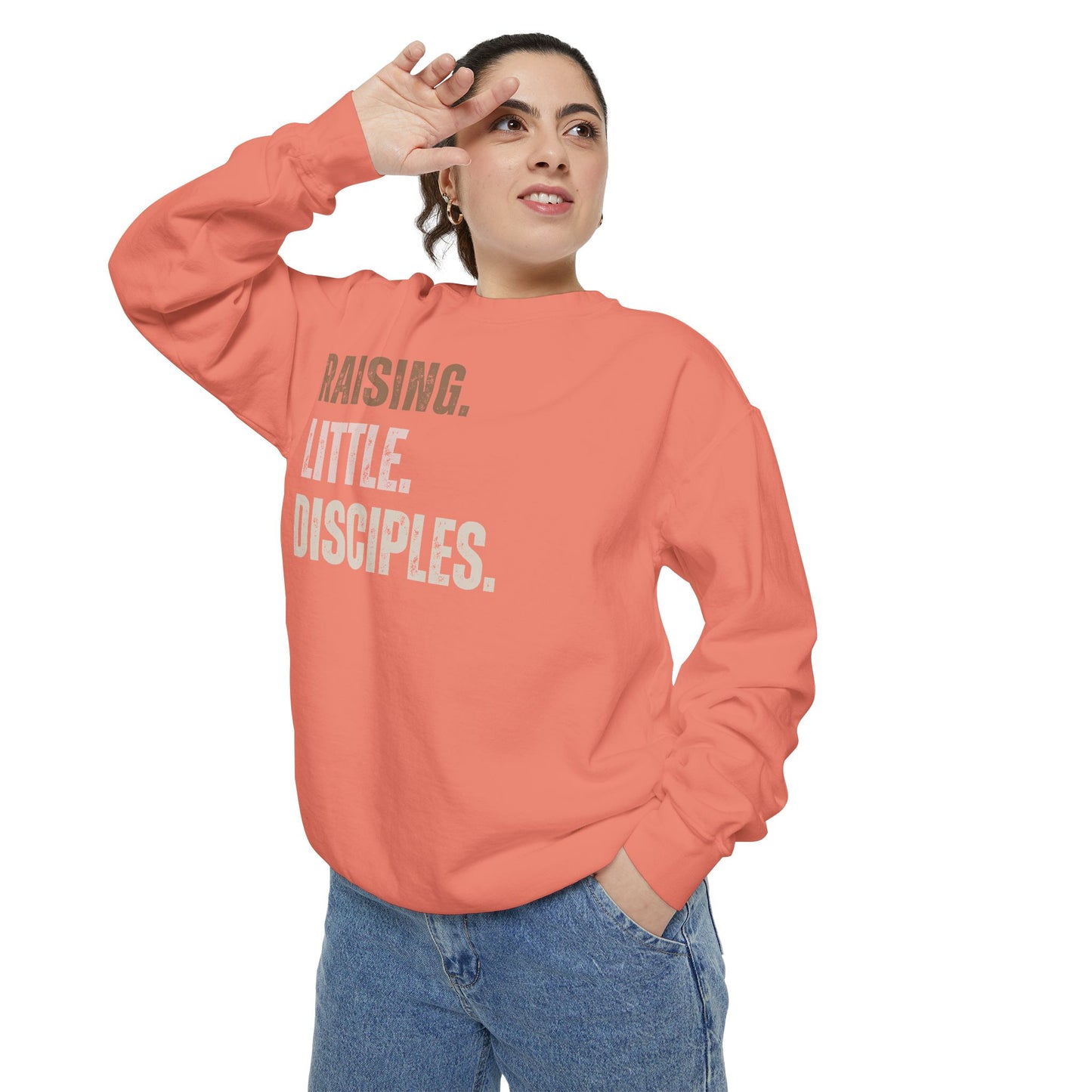 Religious Sweatshirt - Raising Little Disciples