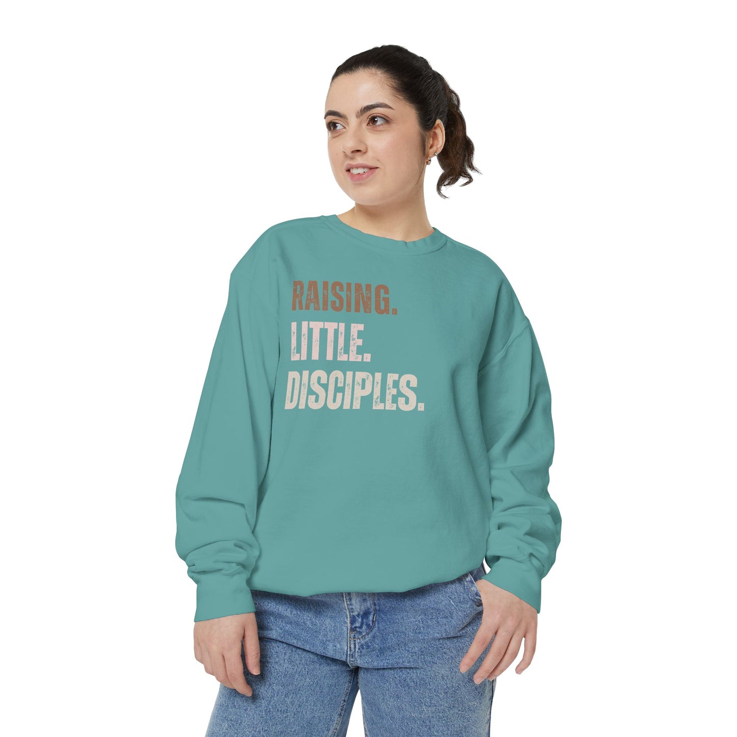 Religious Sweatshirt - Raising Little Disciples