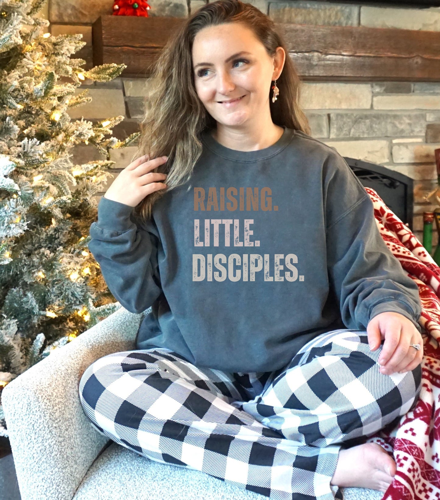 Religious Sweatshirt - Raising Little Disciples