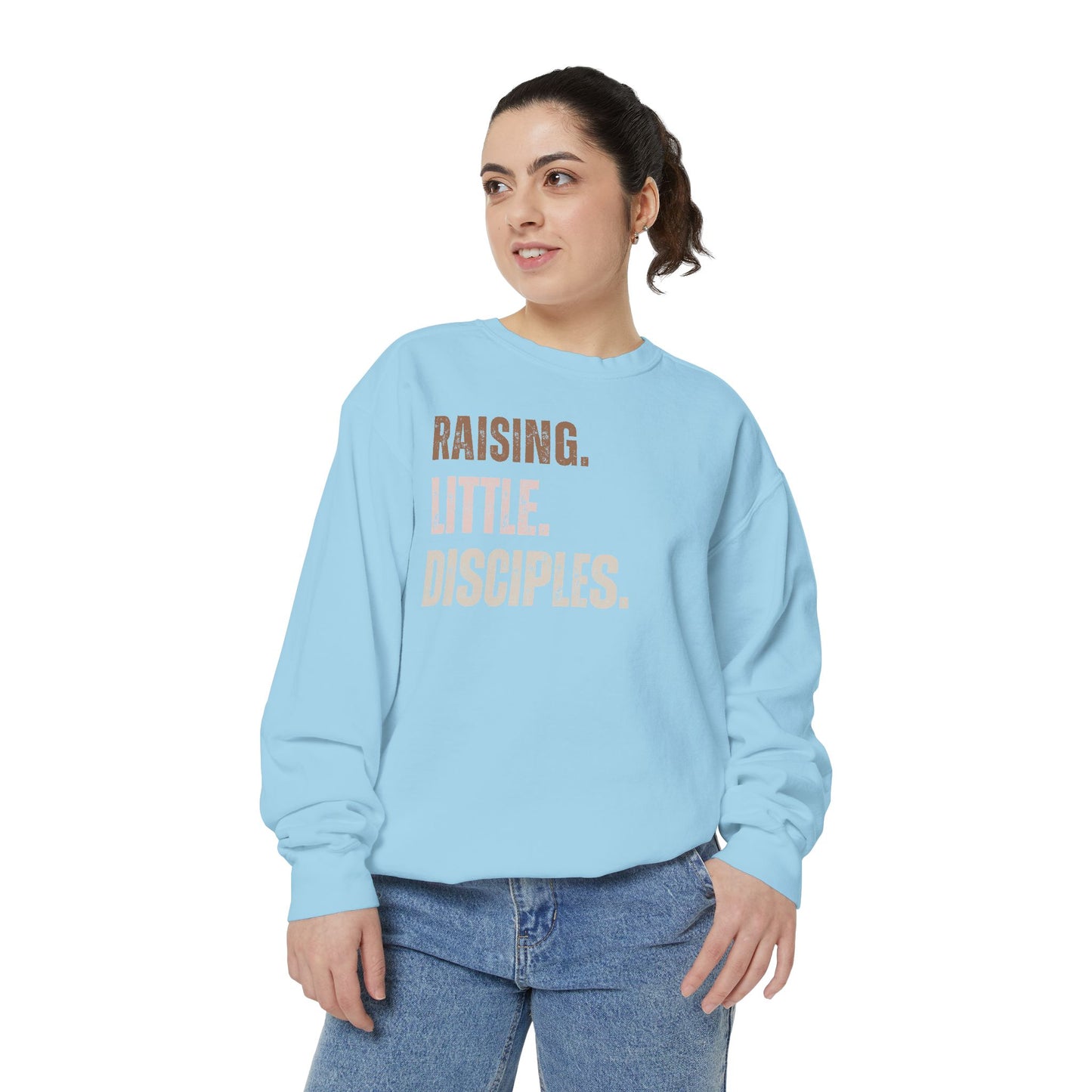 Religious Sweatshirt - Raising Little Disciples